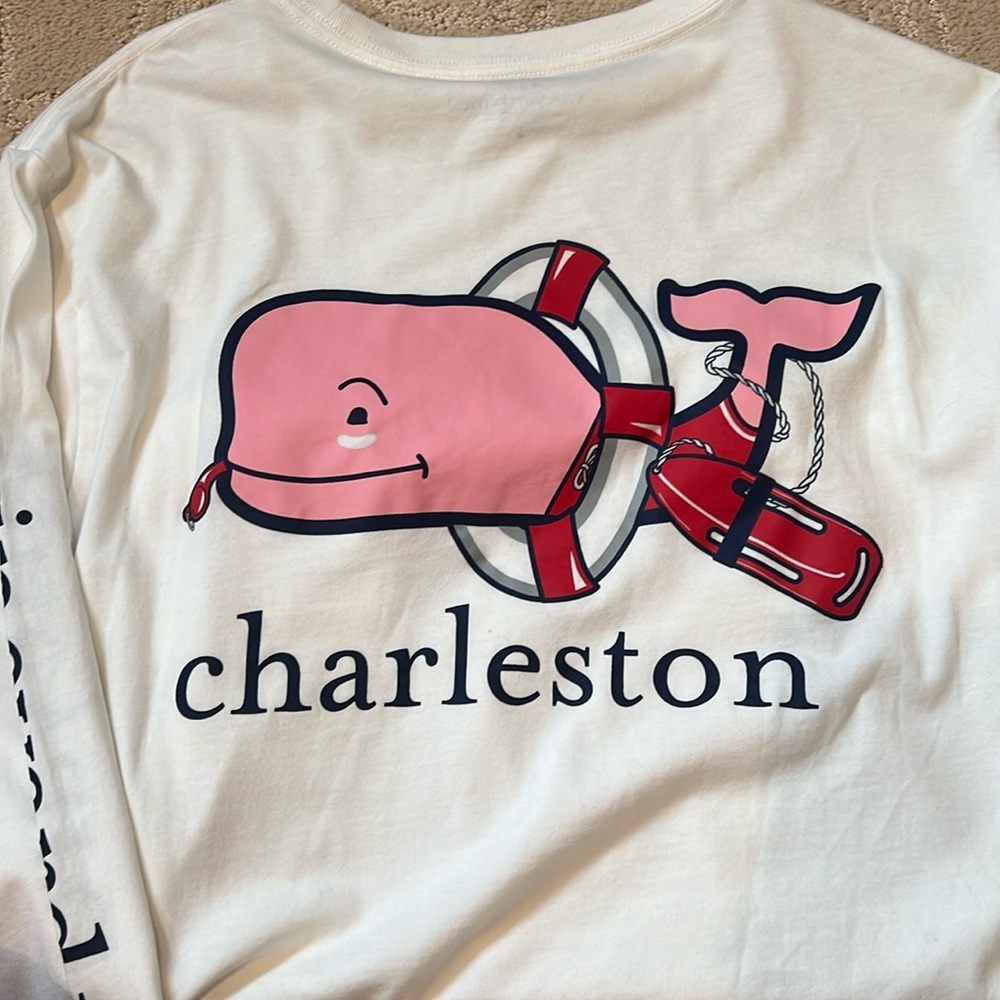 Vineyard vine Charleston long sleeve tee NWB